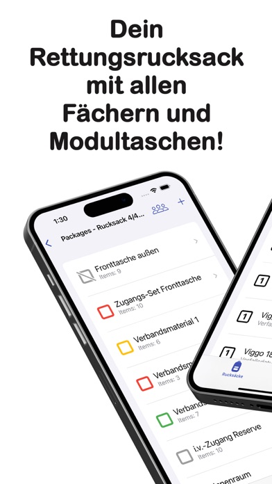 Screenshot #2 pour Rettungsrucksack Organizer
