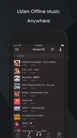 Game screenshot Cloud Music Offline Listening apk