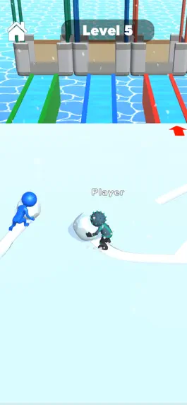 Game screenshot Snow Race: Snow Ball.IO apk