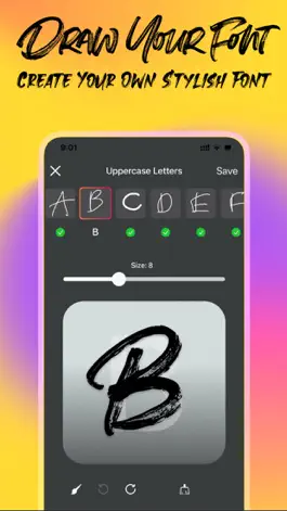 Game screenshot Font Maker Handwriting mod apk