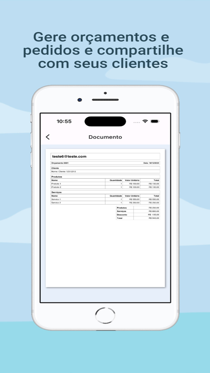 Controle de Clientes e Pedidos
