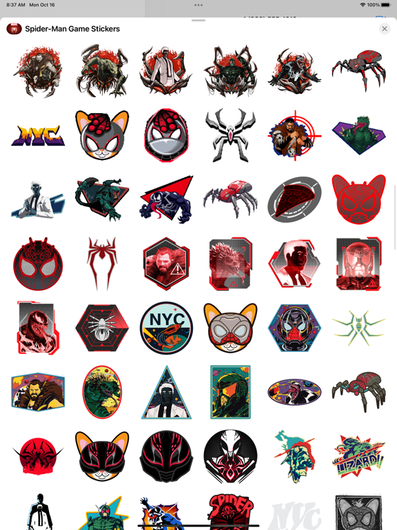Spider-Man Game Stickersのおすすめ画像4