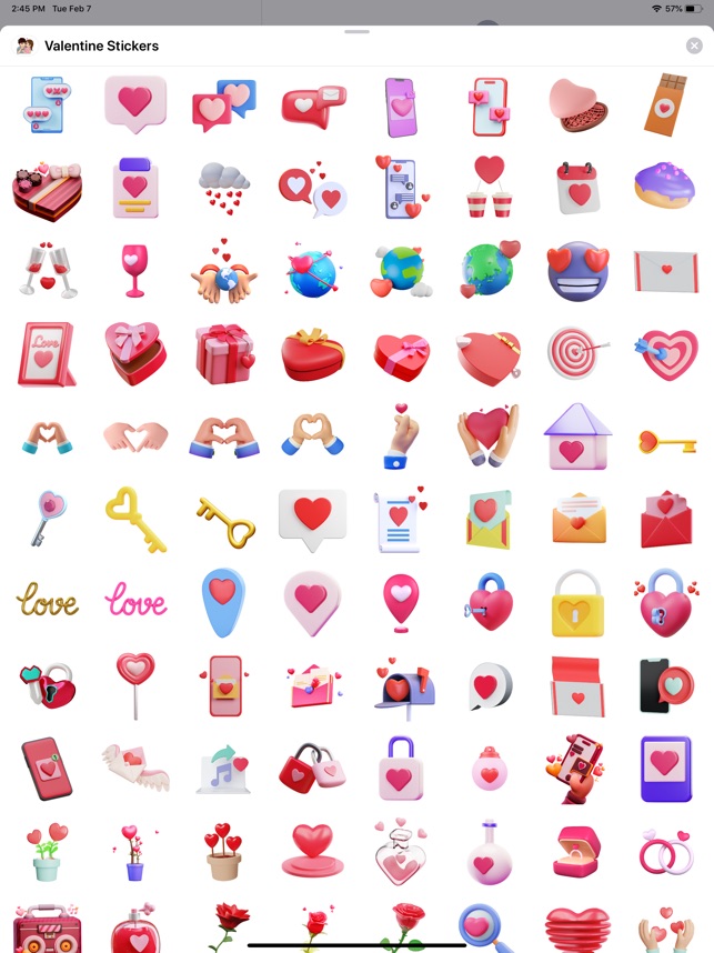 Valentine Stickers - WASticker dans l'App Store