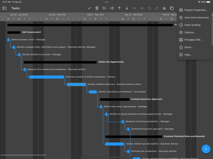 Ingantt Project Scheduling
