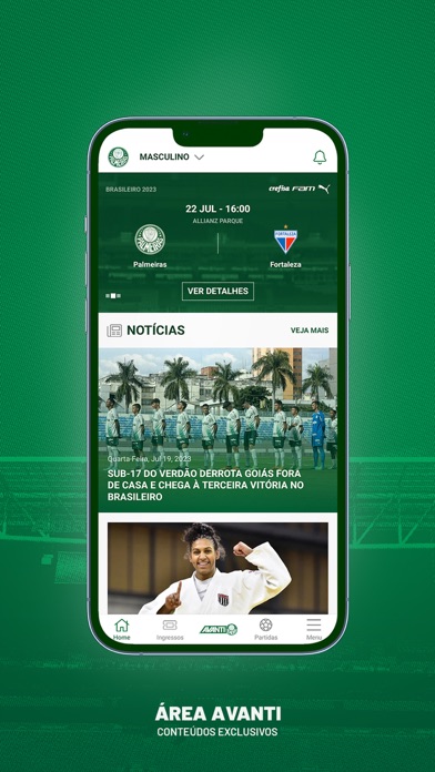 Palmeiras Oficial Screenshot