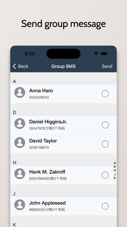 Contacts Manager-Fast screenshot-4