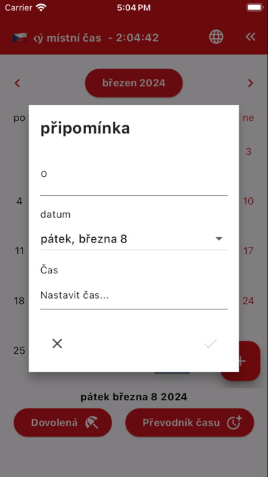 Český kalendář 2024 Screenshot