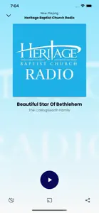 Heritage Baptist Church Radio screenshot #2 for iPhone