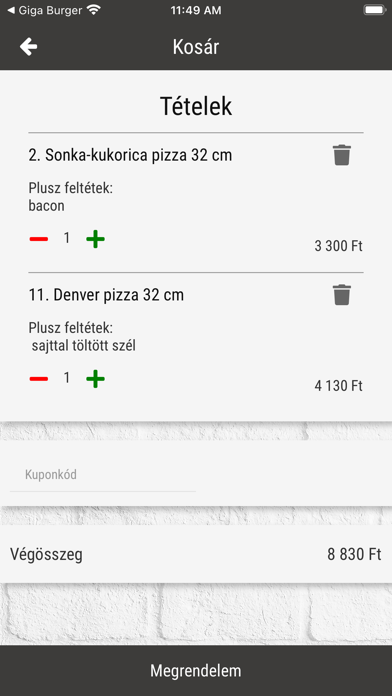 Pizza Műhely Screenshot