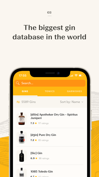 Ginventory – Gin & Tonic Guide Screenshot