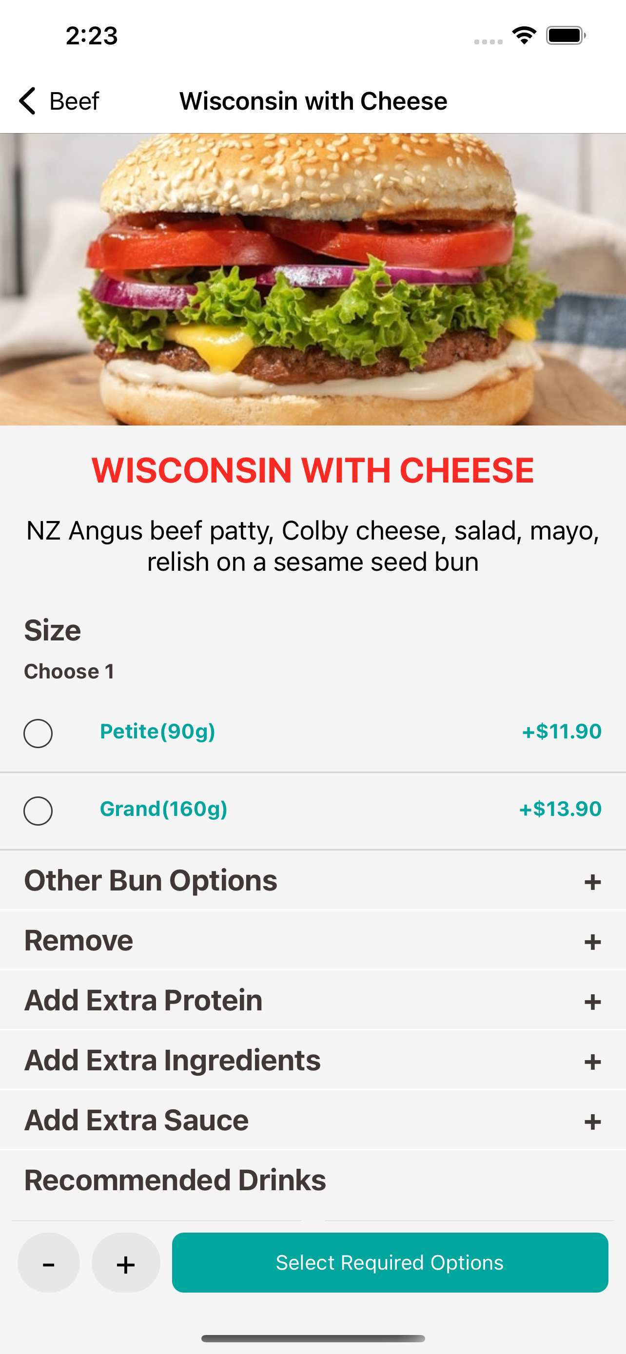 Burger Wisconsin