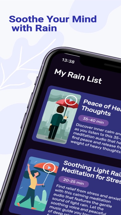 Rain Sounds - Calming Ambience Screenshot