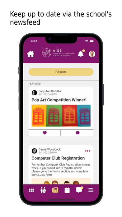 AISB App Screenshot