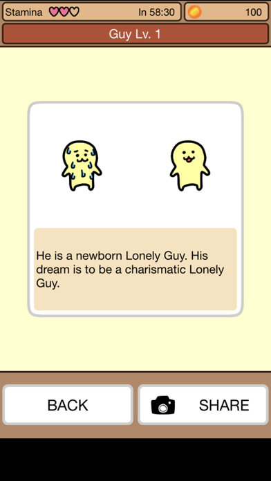 Lonely Guy - funny care games Screenshot