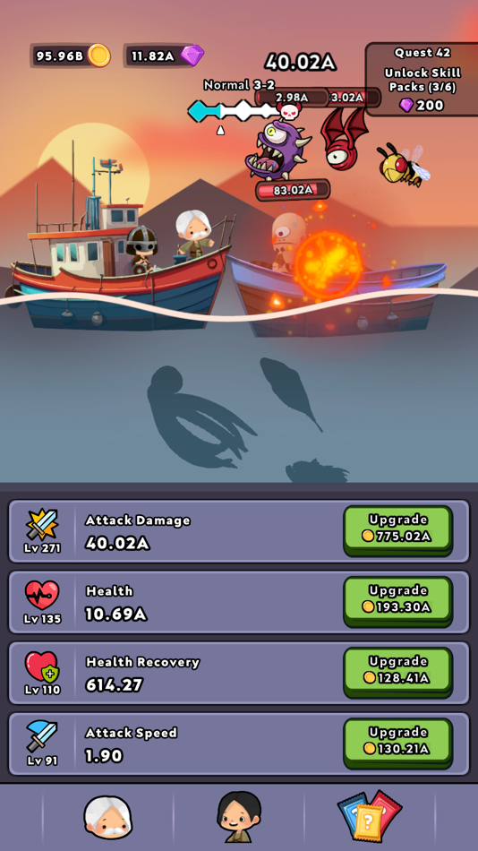 #2. Sailor's Promise: Idle RPG (iOS) 由: Eugeniu Curcudel