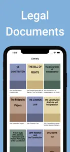 US Laws: Constitution, Bill screenshot #1 for iPhone