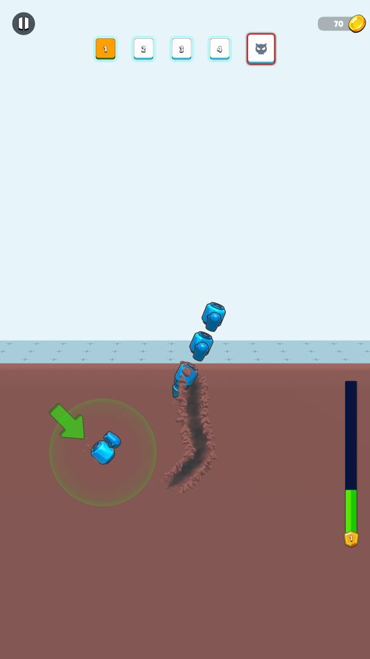 #2. Loop Worm (iOS) 由: FUBU GAMES OYUN YAZILIM VE BILGI TEKNOLOJILERI TICARET LIMITED SIRKETI