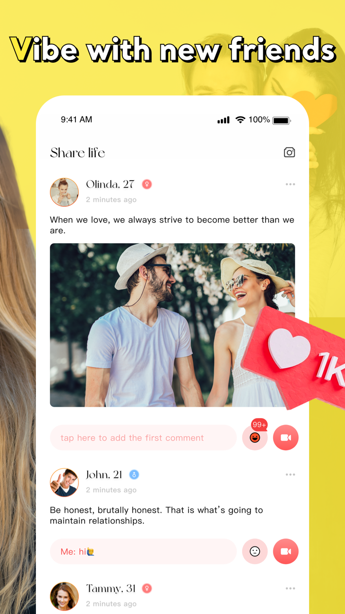 Vibe Chat Flirt for Adult