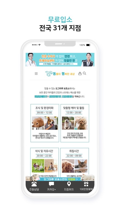 도그마루 보호소 - 강아지무료분양 고양이무료분양 Screenshot