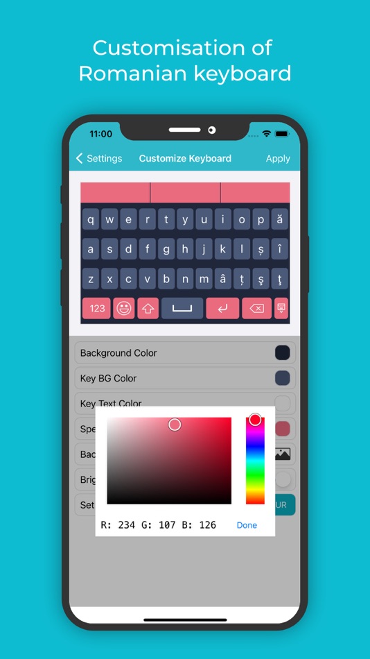 #5. Romanian Keyboard: Translator (iOS) Podle: Rushikesh Trivedi