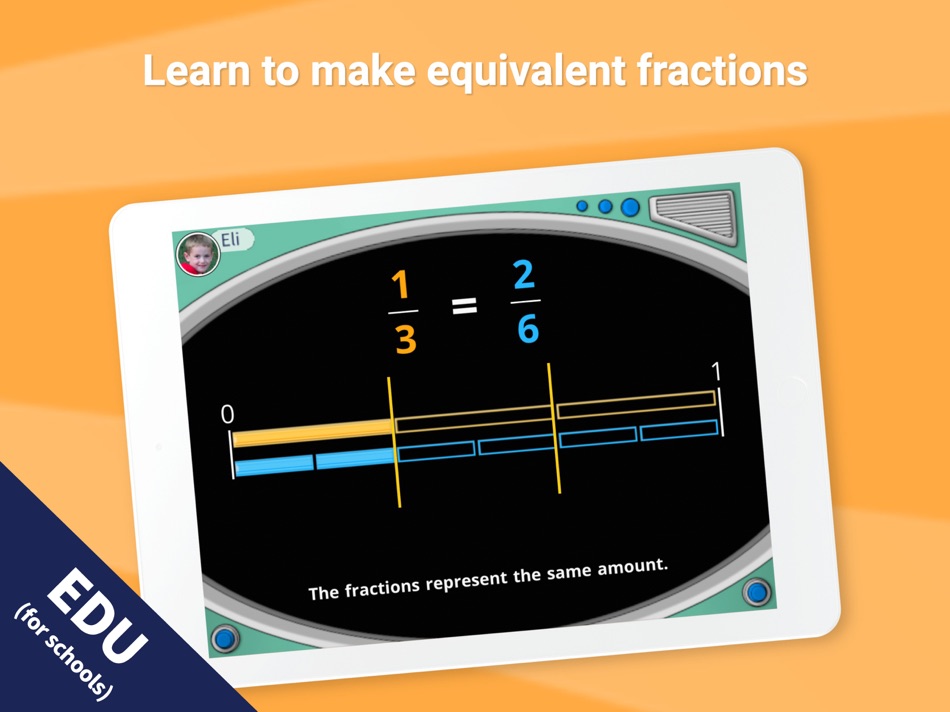 #8. Teachley Fractions Boost2 EDU (iOS) 来自: Teachley