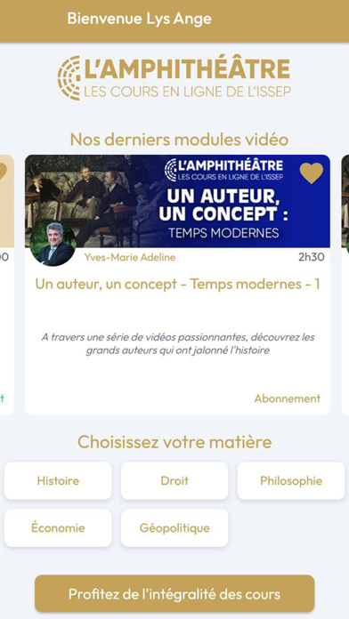 Screenshot #1 pour Amphithéâtre