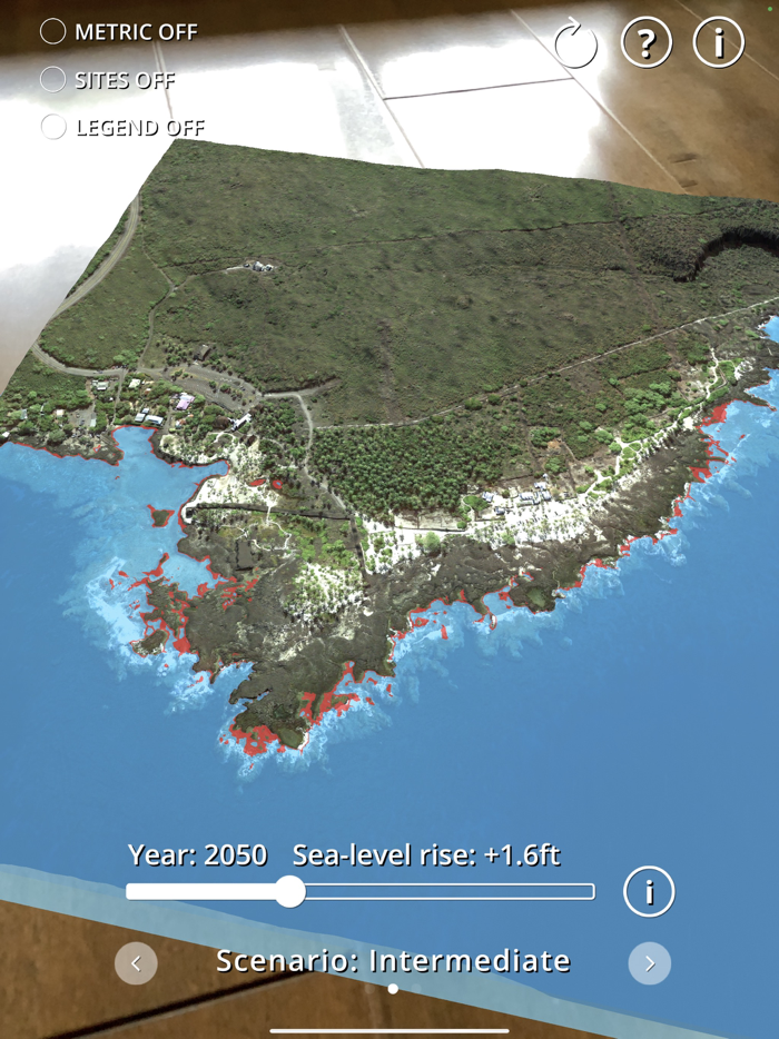 Sea Level Rise AR Visualizer