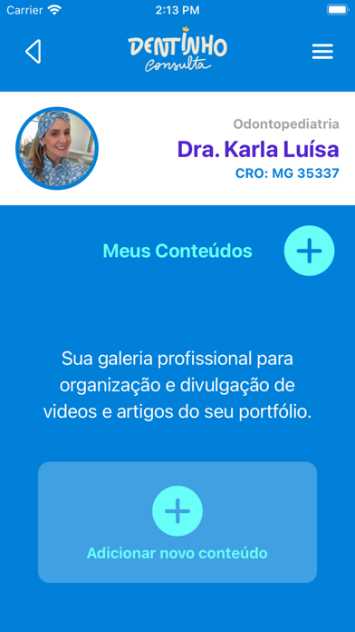 Dentinho Consulta Screenshot