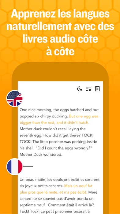 Screenshot #3 pour Beelinguapp: apprendre langues