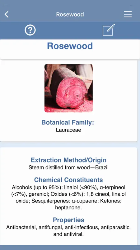 Ref Guide for Essential Oils screenshot 3 of 8