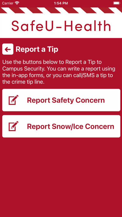 SafeU-Health Screenshot