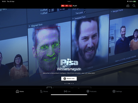 Screenshot #4 pour RTLPlay.lu