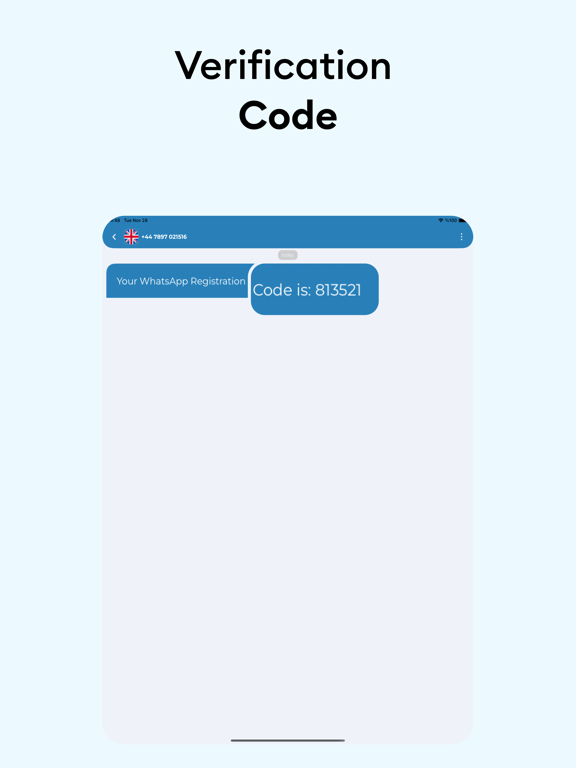 SMSVerify - Virtual Number iPad screenshot 5 - Business app