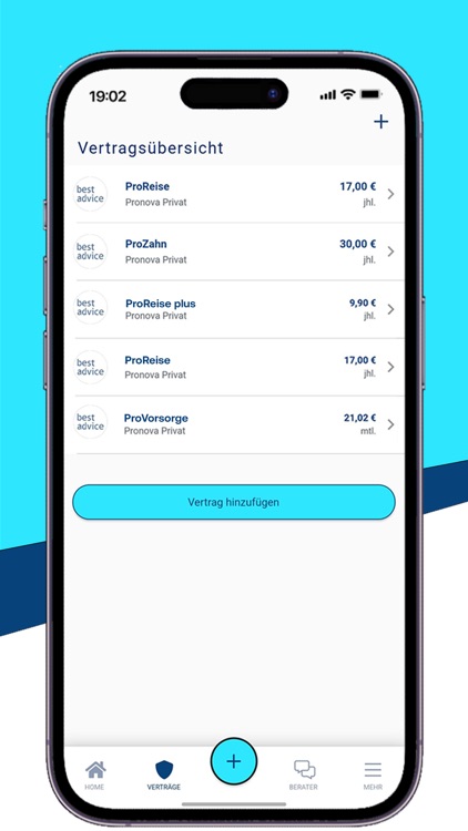 best advice Versicherungs-App