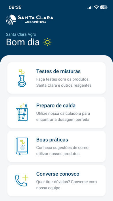 Santa Clara Agrociência Screenshot