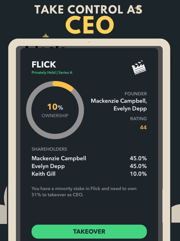 Trading Game Stock Market Sim iPad screenshot 6 - Games app