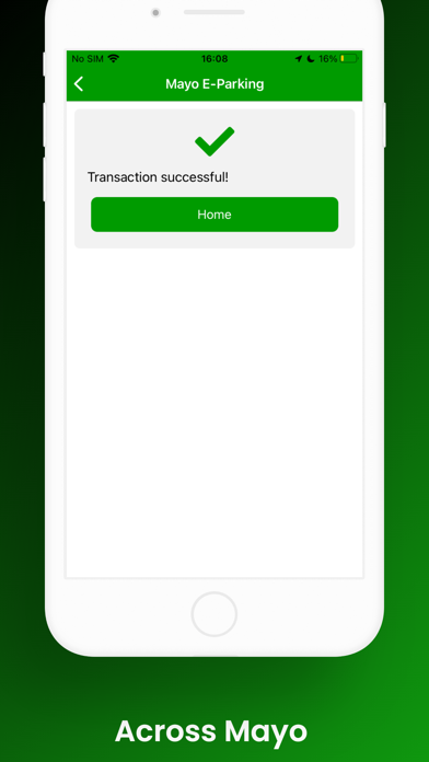 Mayo E-Parking Screenshot