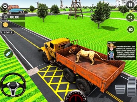 Animal Transport Truck Gameのおすすめ画像1