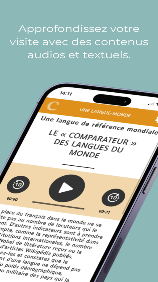 #2. Cité langue - L'interprète (iOS) By: Centre des monuments nationaux