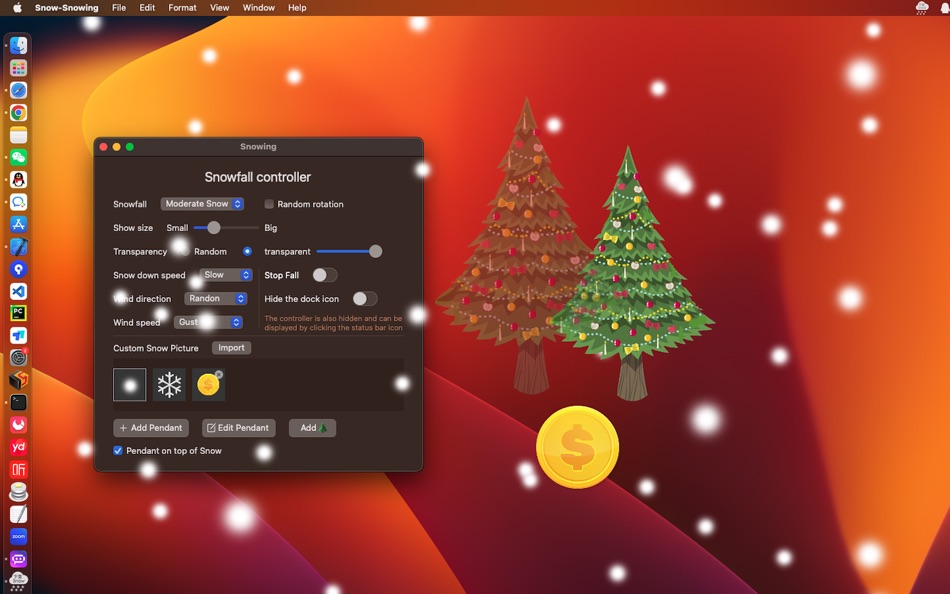 #1. Snow-Snowing (macOS) بواسطة: 光泉 尚
