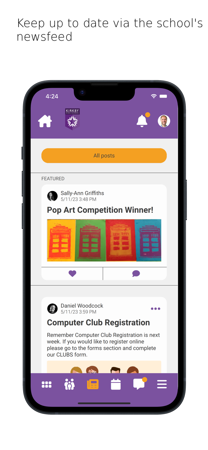 Kirkby High School App