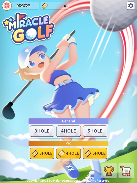 Miracle Golfのおすすめ画像1