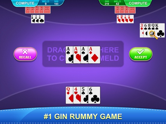 Rummy - Gin Rummy Offline Gameのおすすめ画像1