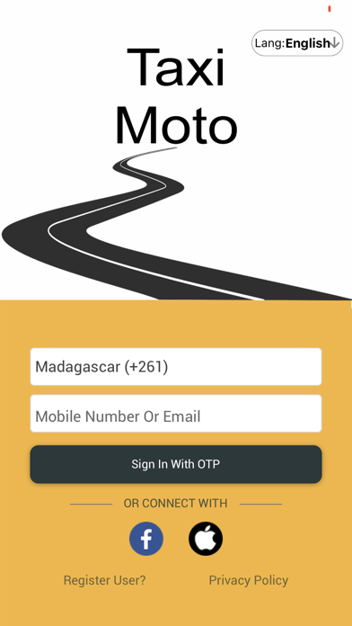 Taxi Moto Screenshot