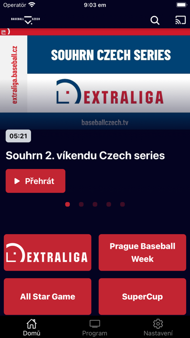 Czech Baseball TV Screenshot