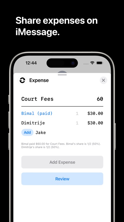 Expense: Groups, Trips, Events