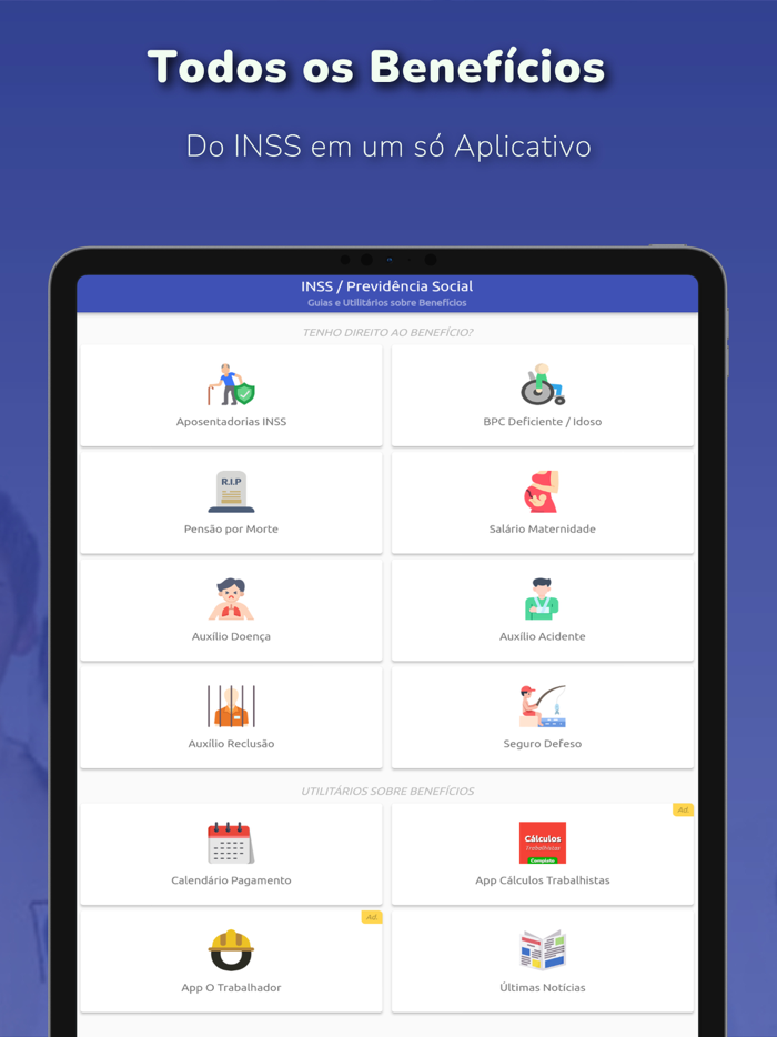 INSS - Cálculo de Benefícios