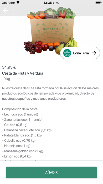 BonaTerra - Farmers' market Screenshot
