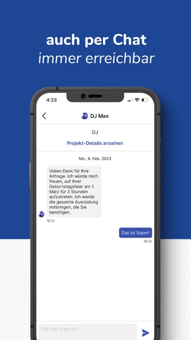 Listando: Dienstleister finden Screenshot