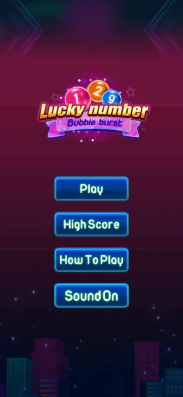 Game screenshot Lucky Number - Bubble Burst mod apk